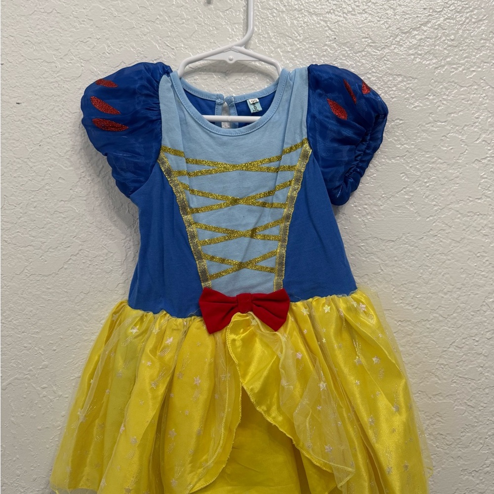 Snow white Blue and Yellow Princess Costume for Kids